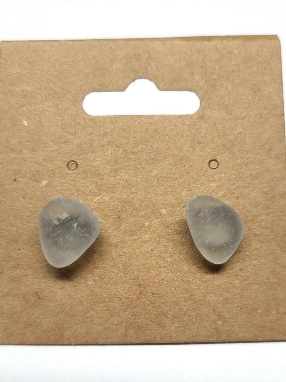 Sea Glass Stud Earrings – Genuine Newfoundland Beach Glass